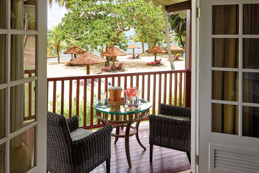 ocean front patio